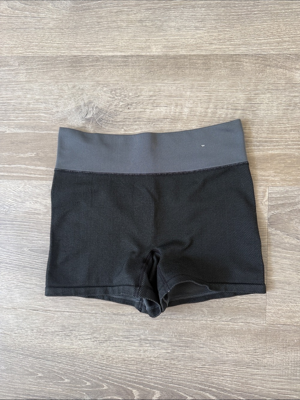 Forever 21 Black & Gray Athletic Shorts